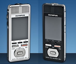 Olympus DM-4 and DM-2 Digital Audio Devices