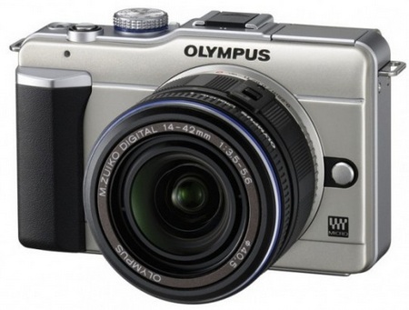 Olympus PEN E-PL1 Micro Four Thirds Camera silver