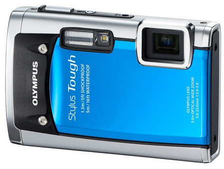 Olympus STYLUS TOUGH-6020 Ultra Tough Camera Blue