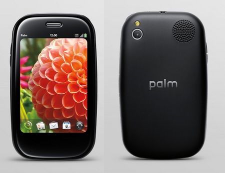 Palm Pre Plus webOS phone front back