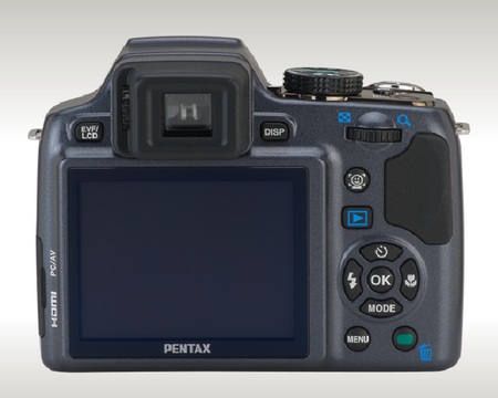 Pentax X90 26x Ultra Zoom Camera back