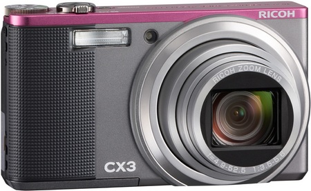 Ricoh CX3 Camera gets back-illuminated CMOS sensor and 10x zoom grey