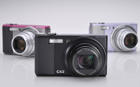 Ricoh CX3 Camera gets back-illuminated CMOS sensor and 10x zoom