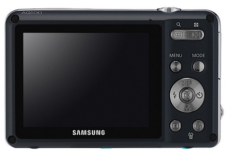 Samsung AQ100 waterproof camera back