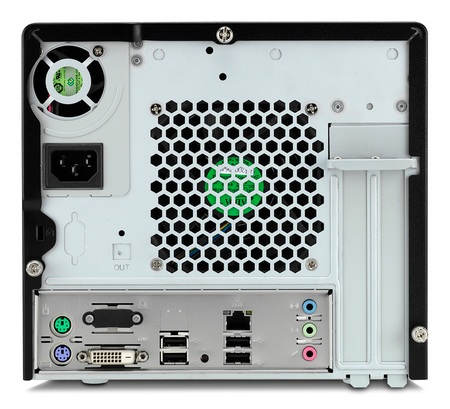 Shuttle XPC SG41J1 Mini PC Barebone back