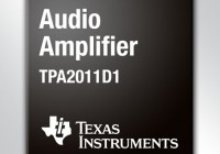 TI TPA2011D1 - the smallest Class-D Audio Amplifier for Portable Devices