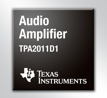 TI TPA2011D1 - the smallest Class-D Audio Amplifier for Portable Devices