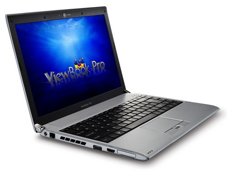 ViewSonic ViewBook Pro VNB131 CULV Notebook open 1