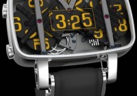 4N MVT01 mechanical Watch Shows you Digital Time