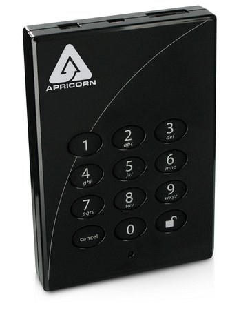 Apricorn Aegis Padlock Pro Hardware Encrypted eSATA USB Drive