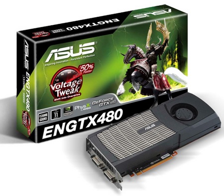 Asus ENGTX480 and ENGTX470 Graphics Cards