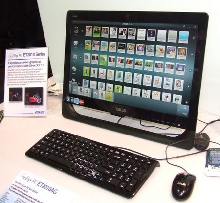 Asus EeeTop ET2010PNT and ET2010AGT Showed at the CeBit 2010