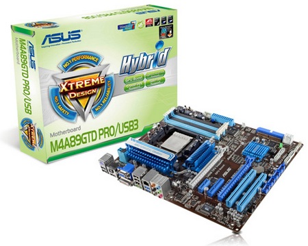 Asus M4A89GTD PRO Series Motherboard for AMD AM3 Processors