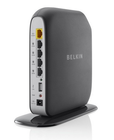 Belkin Share, Play and Play Max wireless routers back