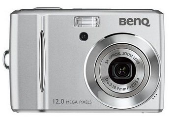 BenQ C1250 and C1255 Digital Cameras silver