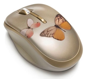 HP Butterfly Lovers themed Wireless Mouse