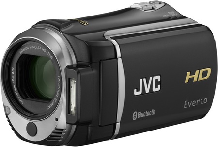 JVC Everio GZ-HM550 Full HD Camcorder with Bluetooth