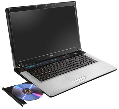 MSI GE700 Entertainment Notebook