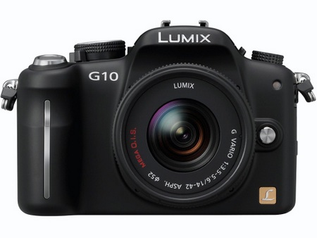 Panasonic Lumix DMC-G10 Micro Four Thirds Camera front