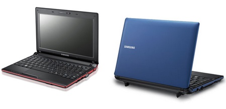 Samsung N150 netbook black blue