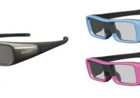 Sony Active Shutter TDG-BR100 and TDG-BR50 3D TV Glasses