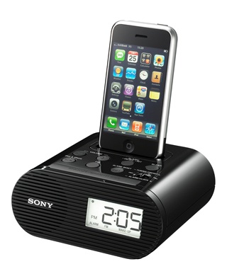 Sony ICF-C05iP iPod Dock clock Radio