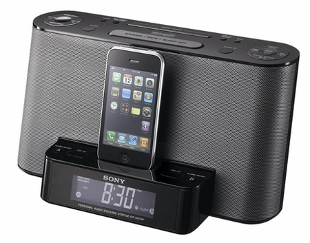 Sony ICF-DS11iP iPod dock clock radio