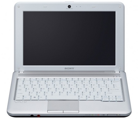 Sony VAIO M series Mini Notebook front