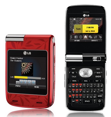 Sprint LG Lotus Elite LX610 clamshell QWERTY mobile phone