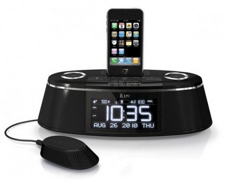 iLuv iMM178 Vibe Plus Dual Alarm with iPod/iPhone Dock