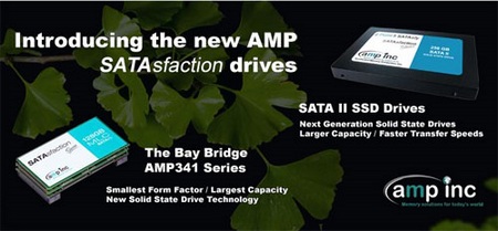 AMP SATAsfaction Series SATA II SSDs