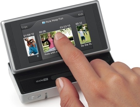 Cisco Flip SlideHD 720p Camcorder touchscreen