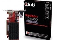 Club 3D Radeon HD5450 Noiseless Edition Graphics Card