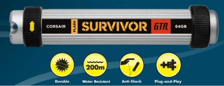 Corsair Flash Survivor GTR Rugged USB Flash Drive