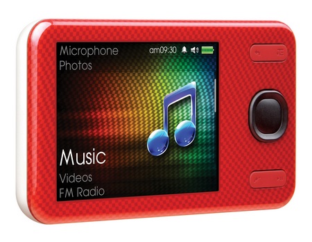 Creative ZEN X-Fi Style Portable Media Player Red