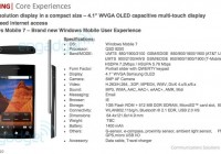 Dell Lightning QWERTY Slider with Windows Phone 7 details