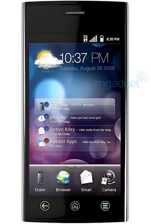 Dell Thunder Android Phone with 4.1-inch Display front