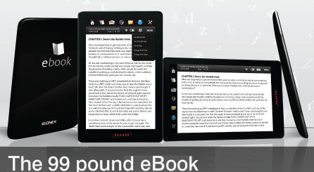 Elonex 710EB e-book reader just ￡99