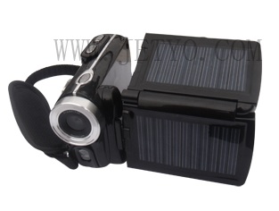 Jetyo HDV-T900 Solar-powered HD Camcorder solar panels