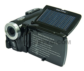 Jetyo HDV-T900 Solar-powered HD Camcorder