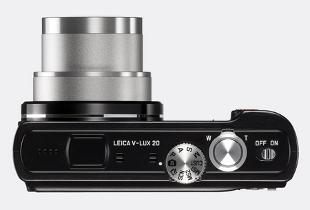 Leica V-Lux 20 Digtial Camera with 12x Zoom and GPS top