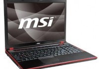 MSI GX640 Core i5 Notebook