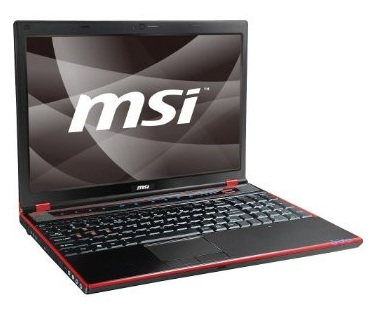 MSI GX640 Core i5 Notebook