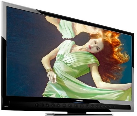 Mitsubishi 2010 Unisen Immersive Sound LCD HDTVs - LED-backlit, Bluetooth, WiFi