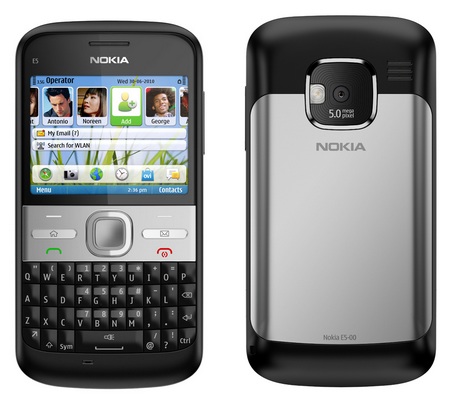 Nokia E5-00 QWERTY Business Smartphone