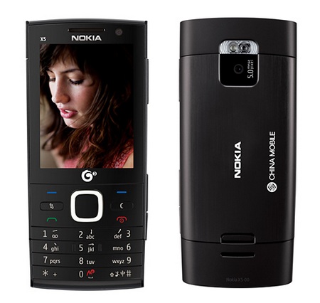 Nokia X5-00 TD-SCDMA Phone Black