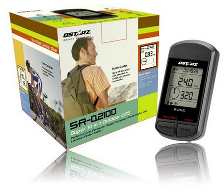 QStarZ SR-Q2100 Handheld GPS Device