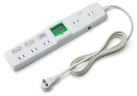 Sanwa 700-TP1052DW Power Strip with display