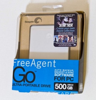 Seagate FreeAgent Go Hard Drive to have Paramount movies pre-loaded