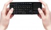 SiTouch Mini Wireless Keyboard with Touchpad on hand